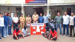 ​देशी बनावटीची चार पिस्टल, काडतुसांसह चौघांना अटक ; कराड शहर पोलिसांच्या गुन्हे प्रकटीकरण (DB) शाखेची मोठी कारवाई