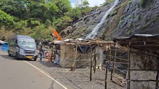 raigad monsoon tourism business loss | tamhini ghat closed road damage updates | varandha ghat ambenali ghat landslide news | maharashtra monsoon travel restrictions devkund waterfall