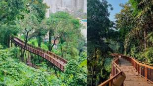 Malabar Hill nature trail Mumbai closed | Mumbai tree top walk tourist ban | Malabar hill landslide alert BMC | Mumbai nature trail entry closed monsoon