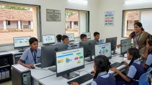 Zilla Parishad school students AI literacy Maharashtra | HP India school computer lab MOU | Maharashtra education department Artificial Intelligence syllabus SCERT | Chhatrapati Sambhajinagar Pune Nagpur schools smart classroom