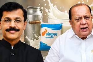 Hasan Mushrif on Tukaram Mundhe FDA action | Gokul Milk dairy production Maharashtra | Minister Hasan Mushrif Nandurbar visit speech | Maharashtra Finance Ministry NCP Ajit Pawar Sunetra Pawar