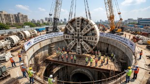 Mumbai Ahmedabad Bullet Train underwater tunnel | TBM tunnel boring machine Ghansoli Savli shaft | NHSRCL bullet train project Thane creek | India first underwater rail tunnel construction Vikhroli BKC