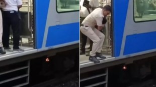 Mumbai central railway AC local train smoke | Mulund railway station technical snag | Central railway break binding issue | Mumbai local train safety updates
