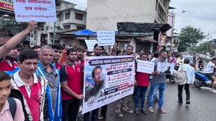 Sonam Wangchuk protest support in Vasai | Manikpur Naka silent agitation NEET paper leak | Vasai Virar citizens support Sonam Wangchuk Delhi protest | NEET exam scam protest Maharashtra students