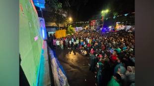 Kolhapur football fans live screening | FIFA World Cup final Spain vs Argentina | Kolhapur sport culture | Lionel Messi fans Kolhapur
