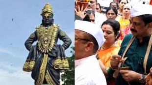 Mira Bhayandar Vitthal Statue Ashadhi Ekadashi | Kashimira 51 Feet Vitthal Statue Pooja | MLA Narendra Mehta Bhayandar Vitthal Aarti | Mira Bhayandar Municipal Corporation Ashadhi Pooja