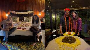 Ameya Wagh anniversary celebration photos