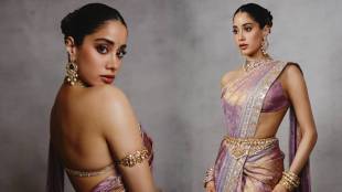 Janhvi Kapoor Anshula Kapoor wedding reception look