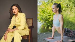 Madhuri Dixit fitness and yoga routine