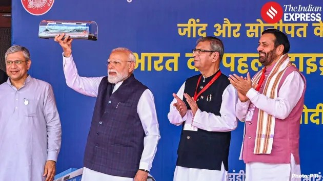 PM Modi Flags Off India First Hydrogen Train