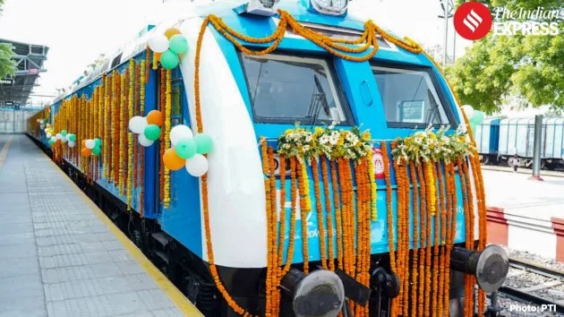 PM Modi Flags Off India First Hydrogen Train