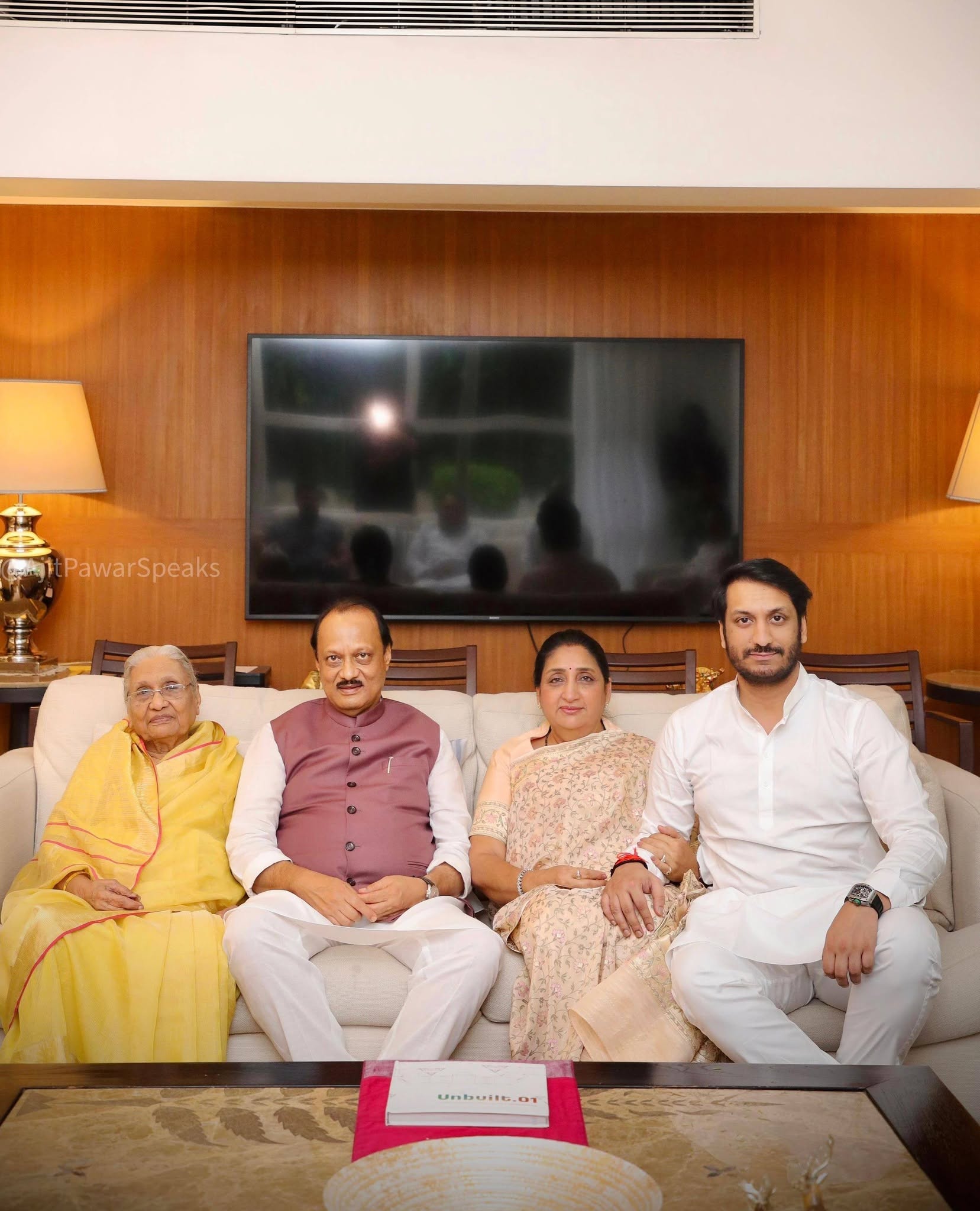 Parth Pawar Kainat Dhar Engagement