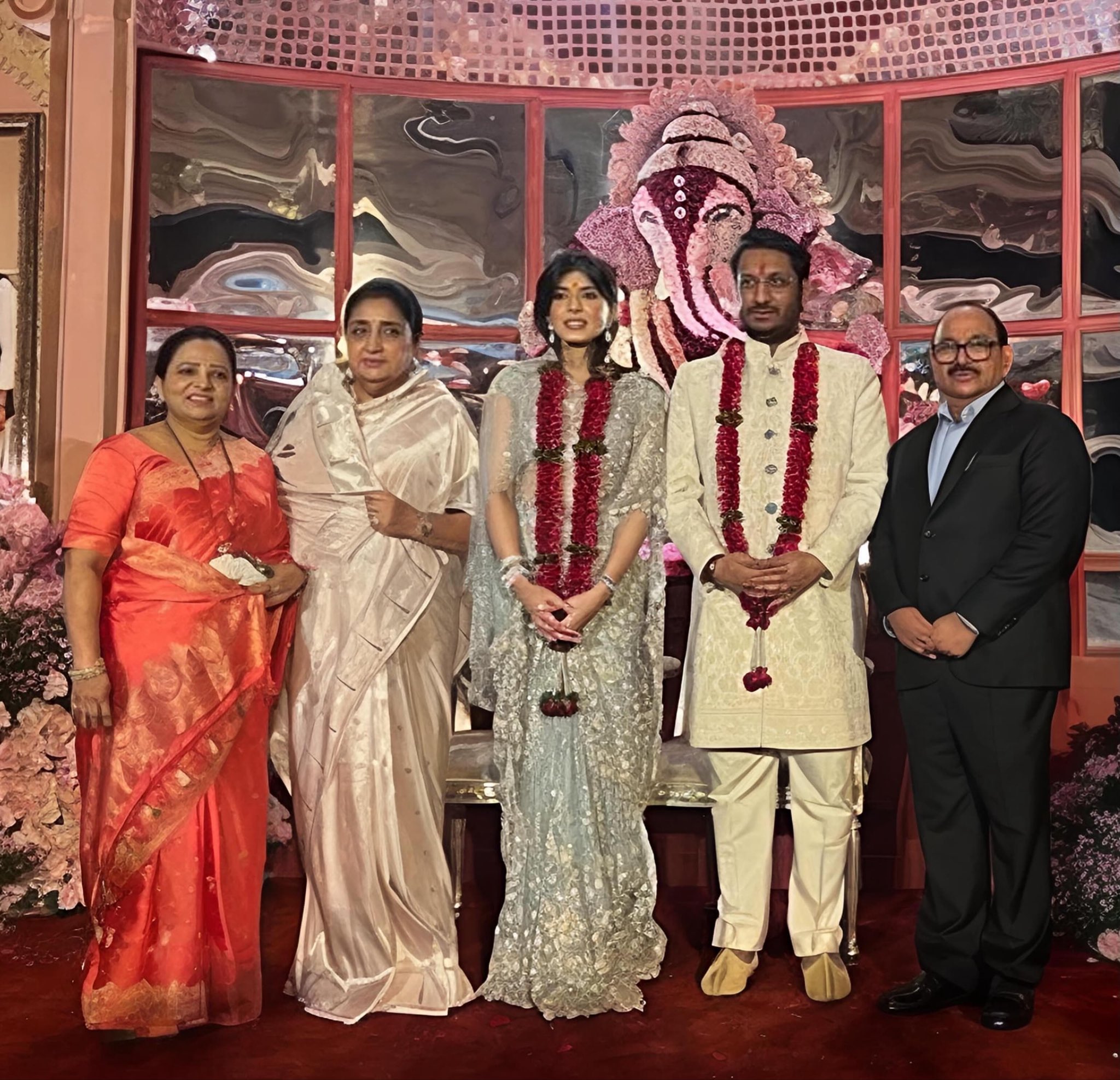 Parth Pawar Kaiynaat Dara Engagement Ceremony