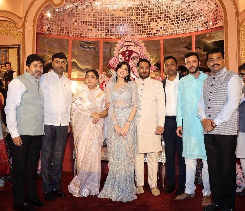 Parth Pawar Kaiynaat Dara Engagement Ceremony