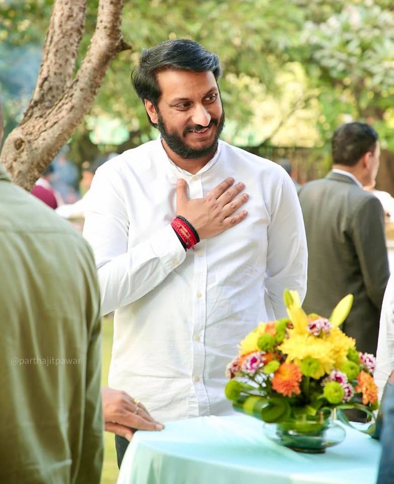 Parth Pawar Kaiynaat Dhar Engagement Card