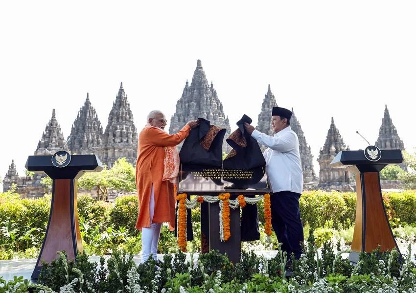 Prambanan Temple history PM Modi Indonesia visit