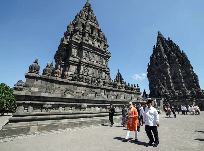 Prambanan Temple history PM Modi Indonesia visit