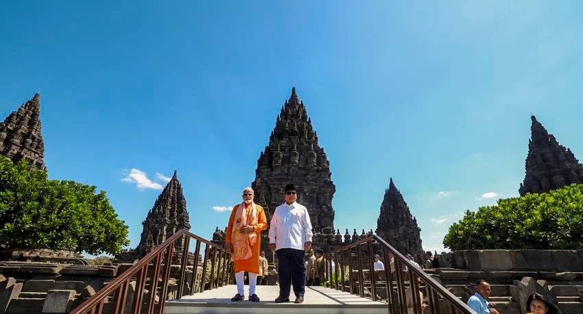 Prambanan Temple history PM Modi Indonesia visit