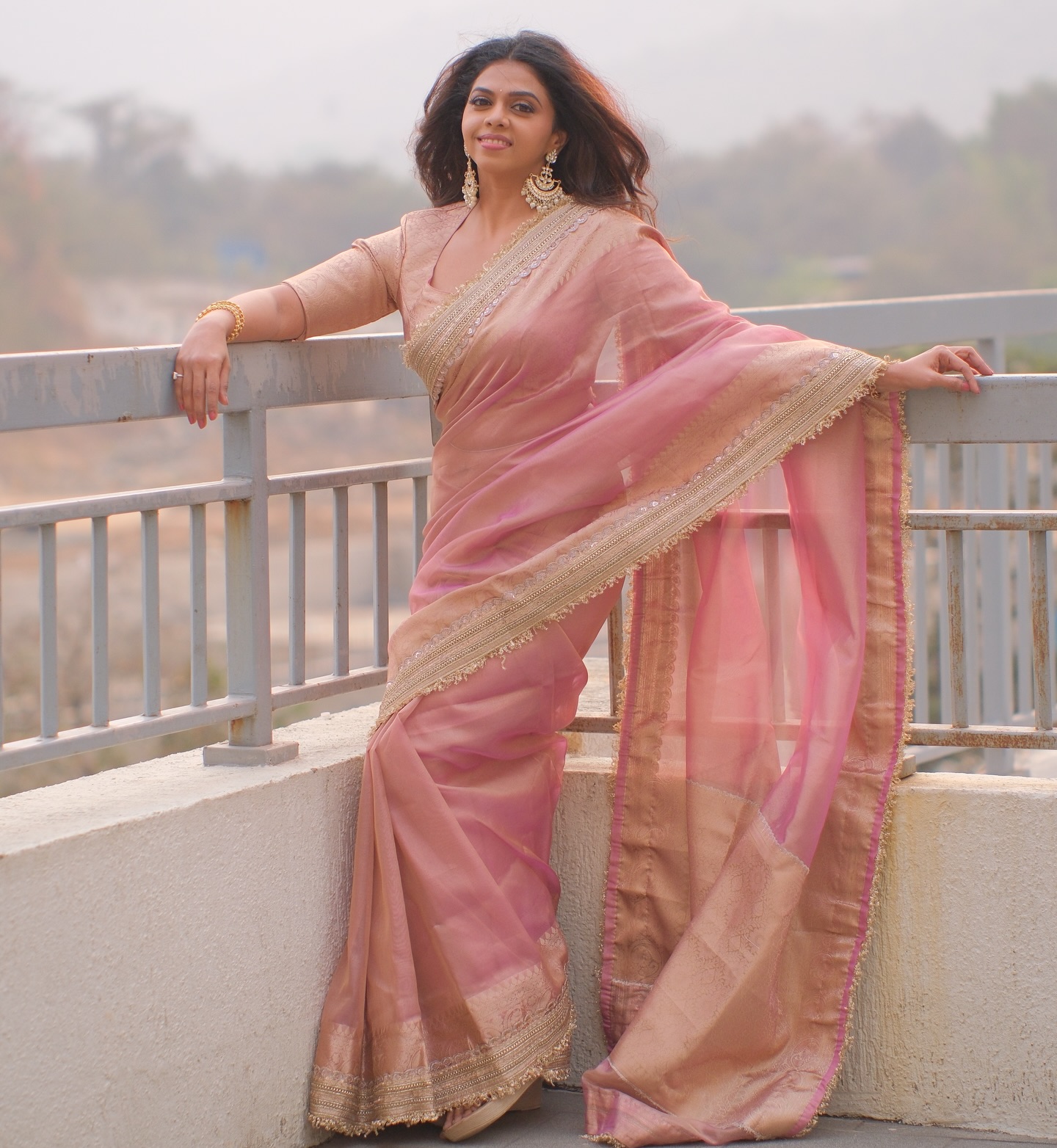 Rutuja Bagwe Irkal Saree Look