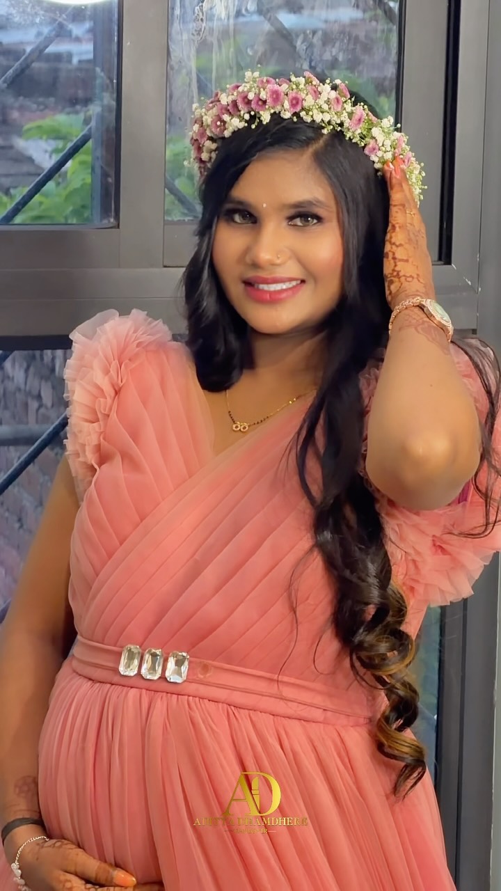 Sanjana Suraj Chavan Maternity Photoshoot