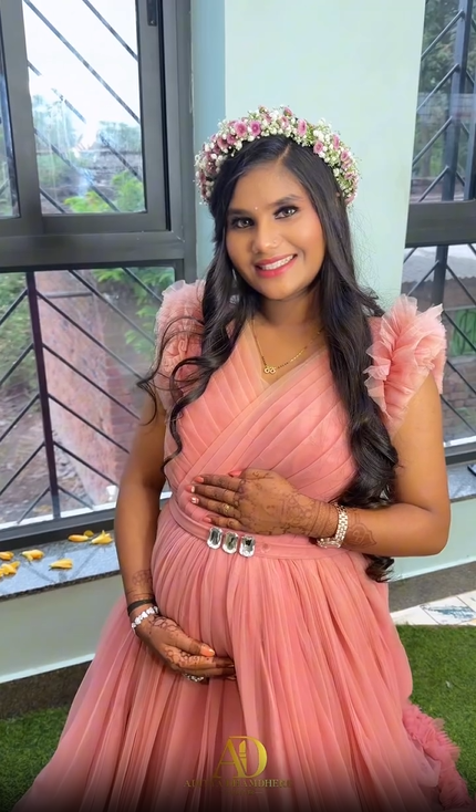 Sanjana Suraj Chavan Maternity Photoshoot