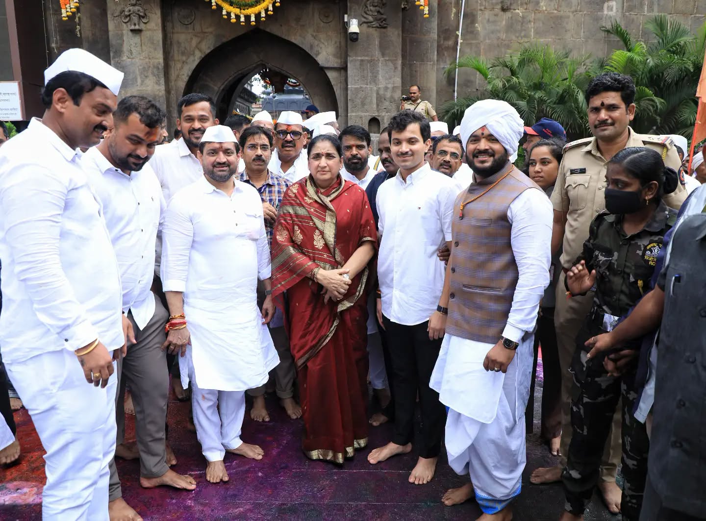 Sant Tukaram Maharaj Palkhi Prasthan 2026 Sunetra Pawar
