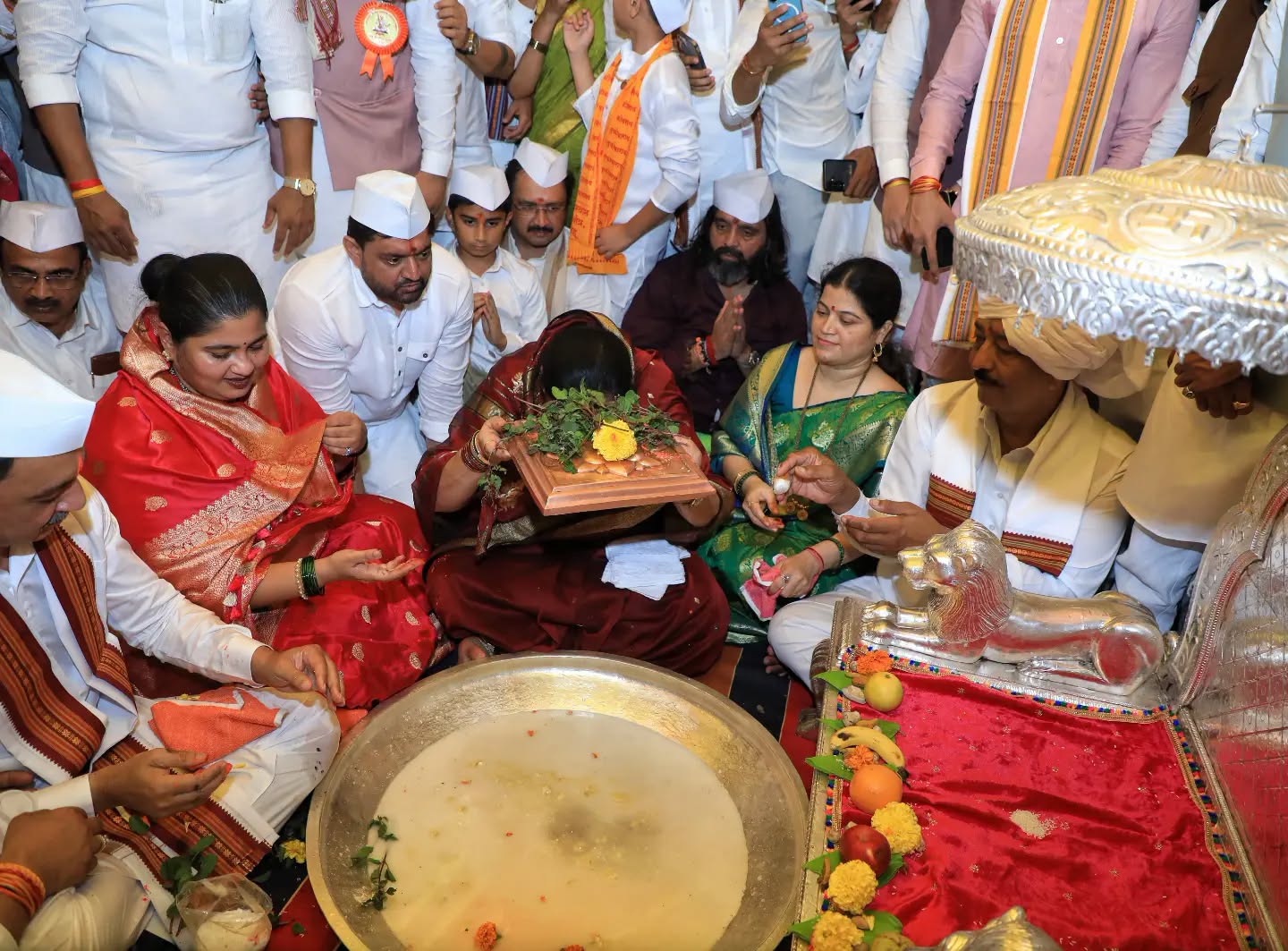 Sant Tukaram Maharaj Palkhi Prasthan 2026 Sunetra Pawar