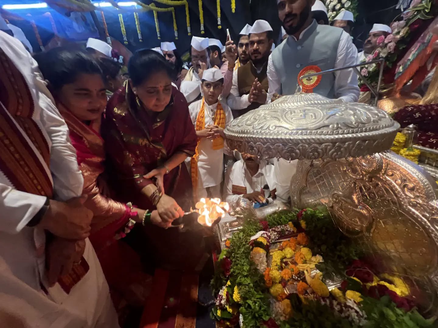 Sant Tukaram Maharaj Palkhi Prasthan 2026 Sunetra Pawar