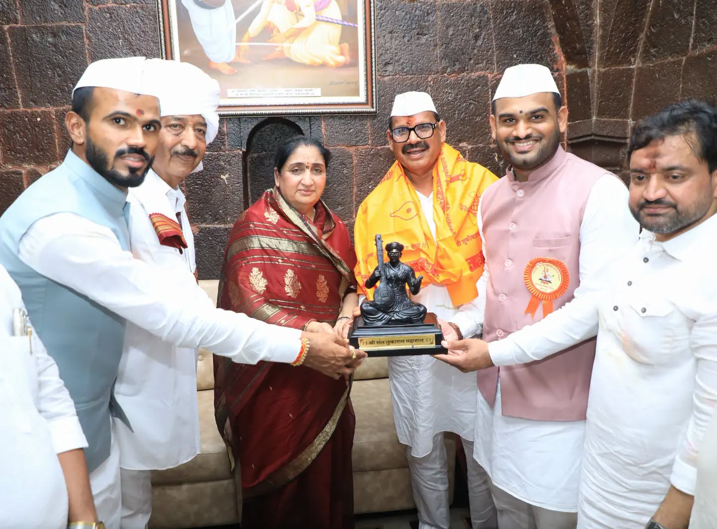 Sant Tukaram Maharaj Palkhi Prasthan 2026 Sunetra Pawar