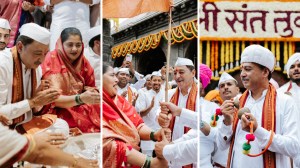 Photos: परंपरेचा सन्मान! छत्रपती संभाजीराजे यांच्या हस्ते संत तुकाराम महाराज पालखीचे पूजन
