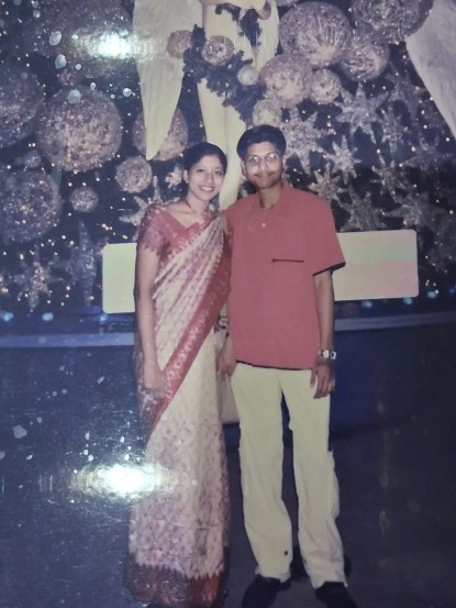 Sougat and Sapna got married in 1999.