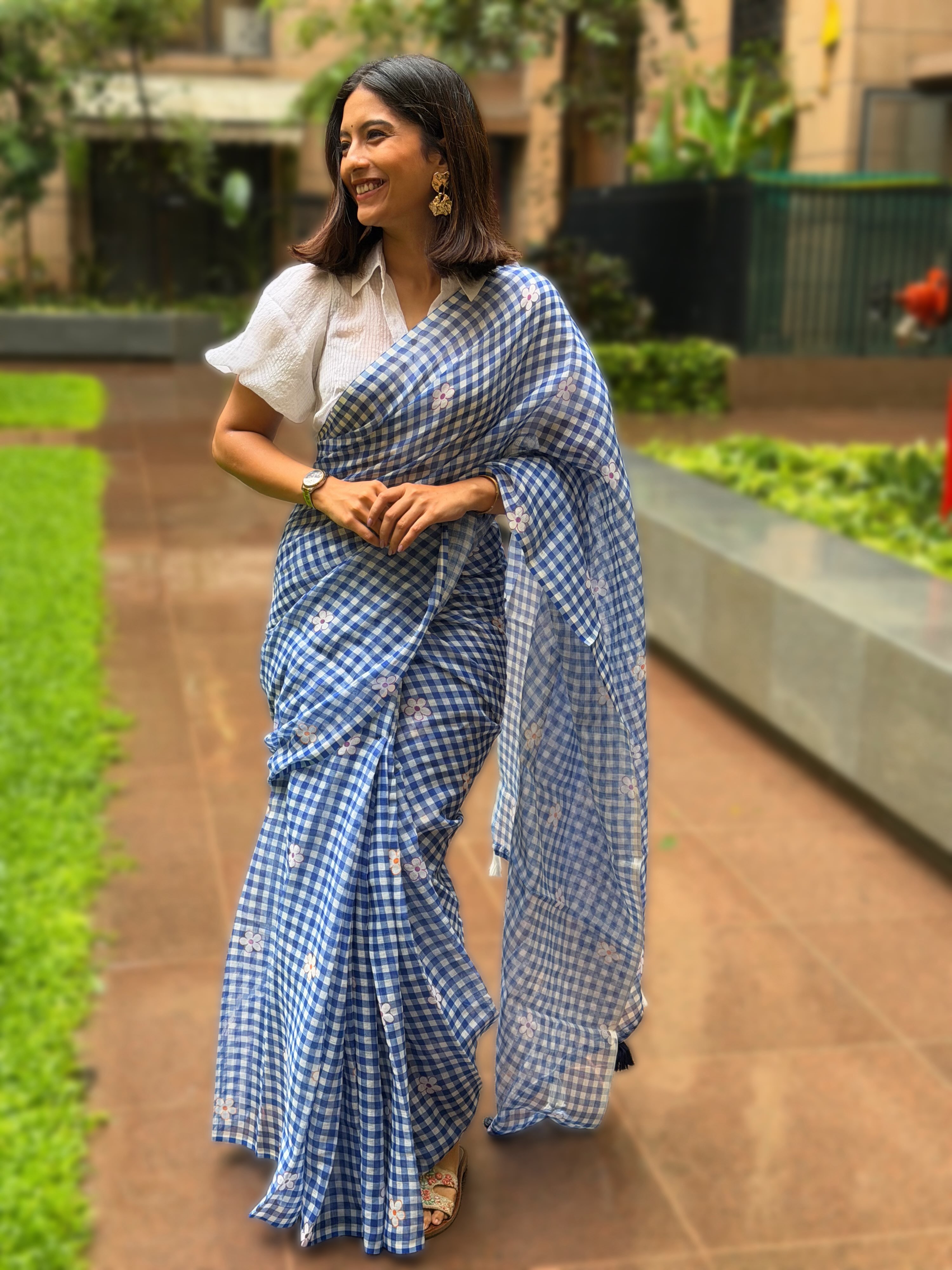 Sharvari Kulkarni Borkar Pink Paithani Saree