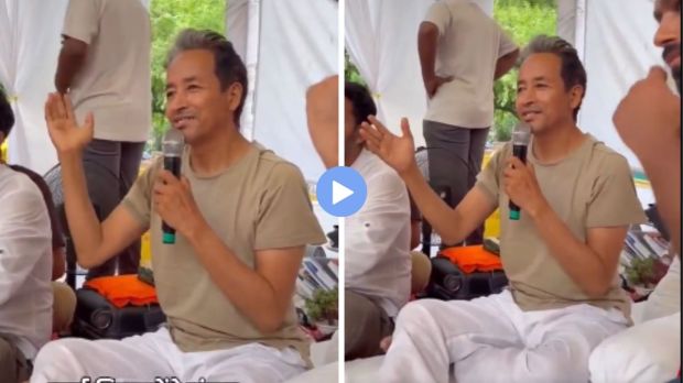 Sonam Wangchuk ghost statement on hunger strike | NEET protest