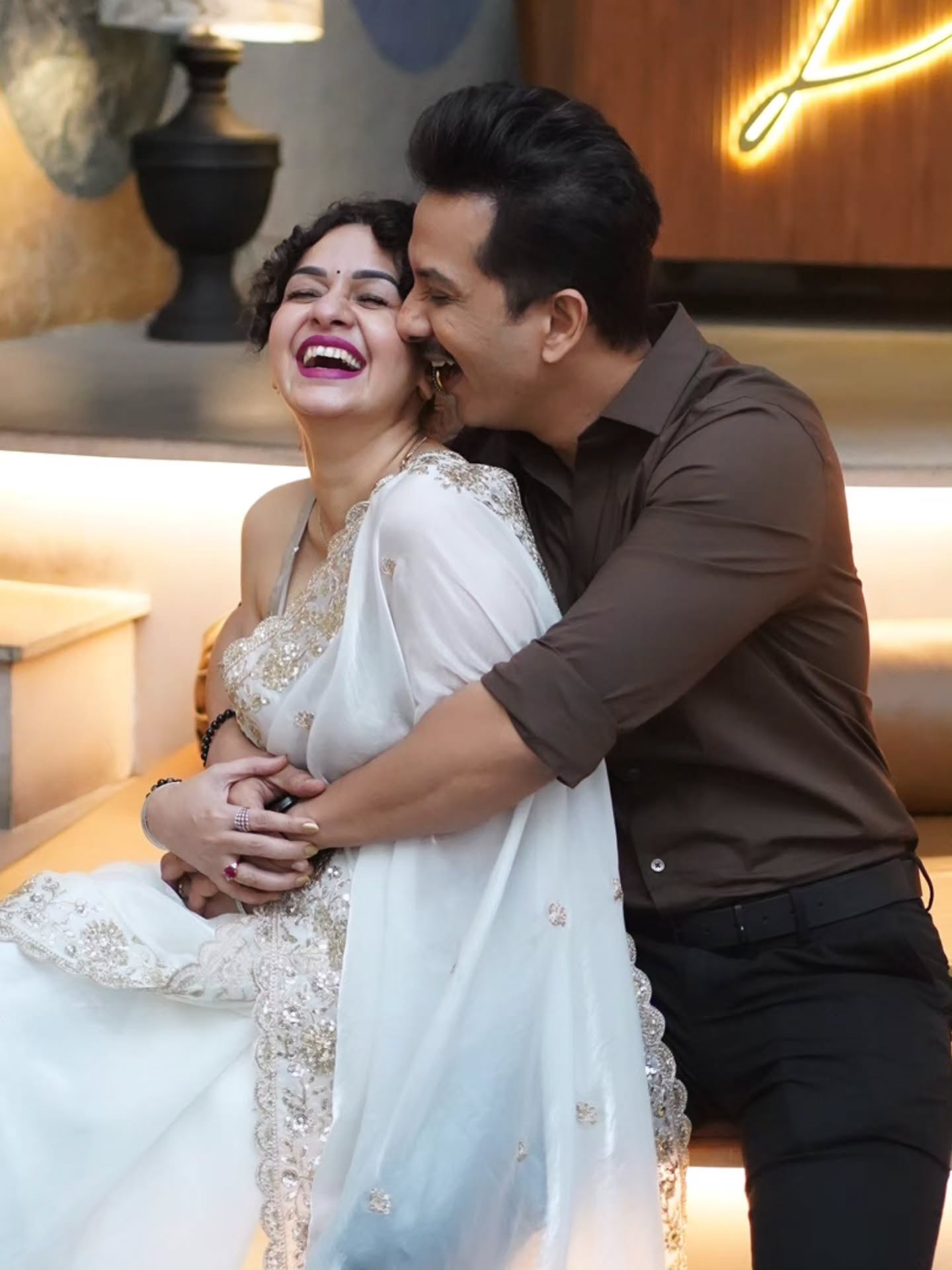 Sukhada Khandkekar Abhijeet Khandkekar Romantic Photoshoot