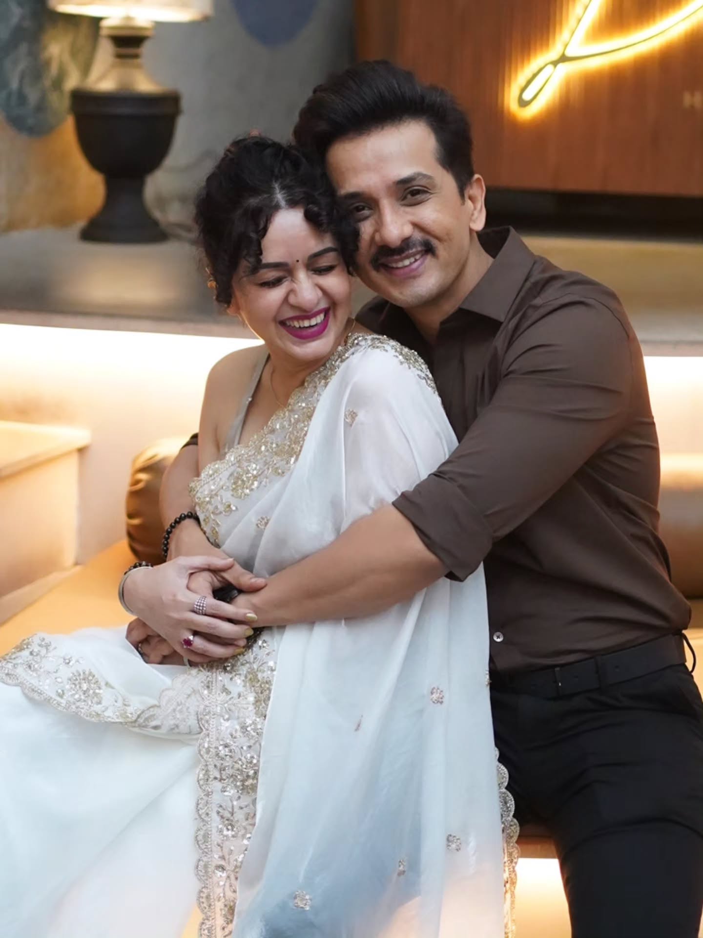 Sukhada Khandkekar Abhijeet Khandkekar Romantic Photoshoot
