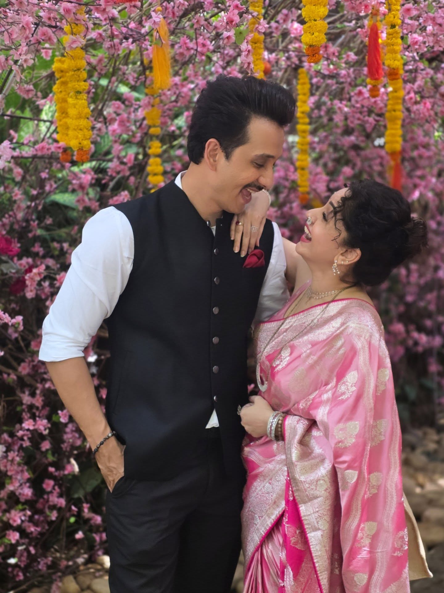Sukhada Khandkekar Abhijeet Khandkekar Romantic Photoshoot