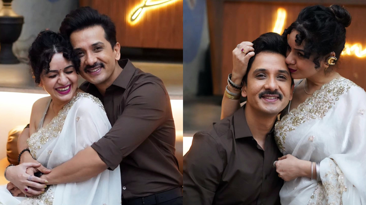 Sukhada Khandkekar Abhijeet Khandkekar Romantic Photoshoot