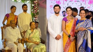 Supriya Sule Banarasi Saree Look For Revati Sule Reception