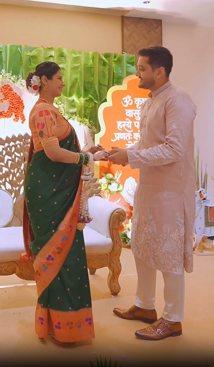Swarda Thigale Traditional Baby Shower
