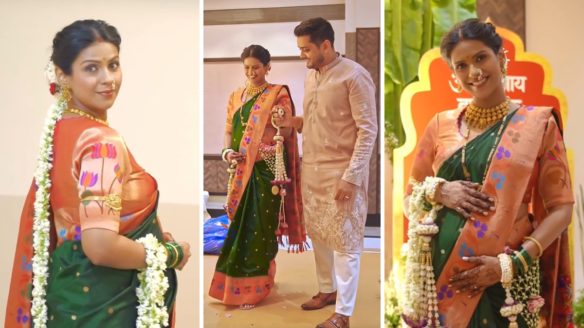 Swarda Thigale Traditional Baby Shower