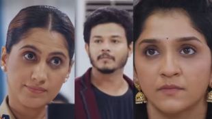Manasi Kulkarni as JJ arresting Yuvraj in Tarini Serial Promo