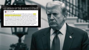 Donald Trump Strait of Hormuz US control | Iran war cargo tariff Truth Social 2026 | डोनाल्ड ट्रम्प होर्मुझ सामुद्रधुनी ताबा | अमेरिका इराण युद्ध तेल पुरवठा कार्गो शुल्क २०२६