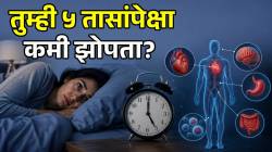 ५ तासांपेक्षा कमी झोप घेतल्याने शरीरावर होतो वाईट परिणाम! हृदयाच्या डॉक्टरांनी सांगितली ५ मोठी कारणे; वेळीच व्हा सावध