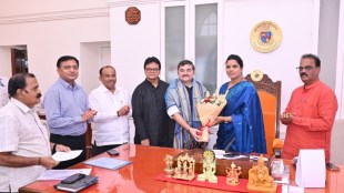 Prashant Damle Managing Trustee Brihanmumbai Sports Foundation | Marathi actor Prashant Damle appointed BMC sports trust | Ritu Tawde felicitation Prashant Damle Mumbai | Akhil Bharatiya Marathi Natya Parishad President Prashant Damle news