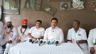 Shashikant Shinde NCP Sharad Pawar group Nanded | NCP Nanded संवाद बैठक | Vishnupuri flyover damage Nanded | Nanded Zilla Parishad election update