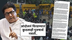 “सरकारच मानसिक रुग्ण झालंय…”; आंदोलकांवरील लाठीचार्जचा व्हिडिओ शेअर करत राज ठाकरेंचा केंद्र सरकारवर संताप