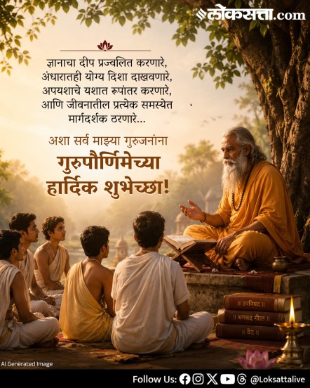 Guru Purnima Wishes in Marathi