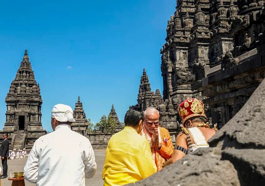 Prambanan Temple history PM Modi Indonesia visit