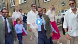 Video: तोल गेल्याचं नाटक केलं अन्…; अक्षय कुमारने सैफ अली खानचा मुलगा तैमुरवर केला प्रँक, व्हिडीओ होतोय व्हायरल