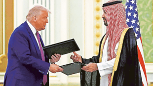 Donald Trump Saudi nuclear deal | US Saudi Arabia nuclear agreement | Trump Abraham Accords condition Israel Saudi relations | West Asia geopolitics Mohammed bin Salman
